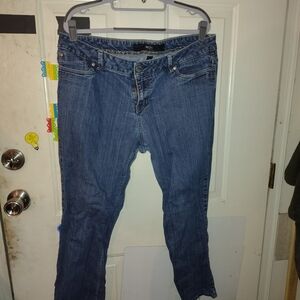 Mossimo Supply Co. Blue Straight Leg Jeans